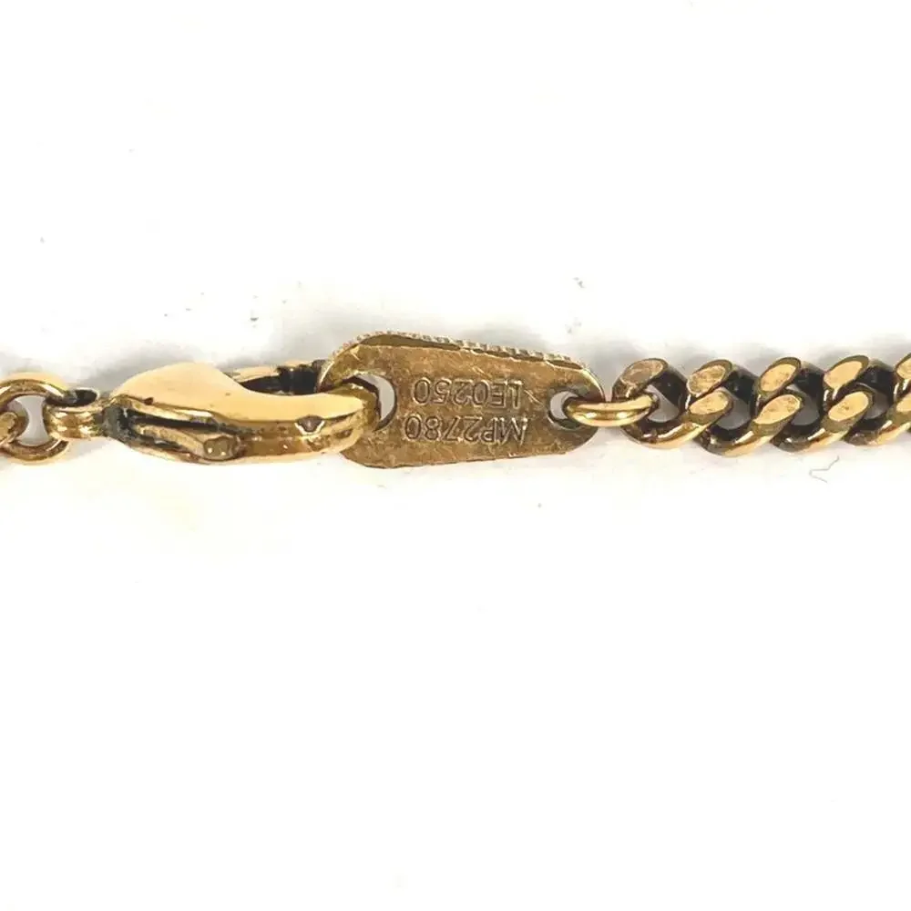 LOUIS VUITTON Vintage Gold Necklace